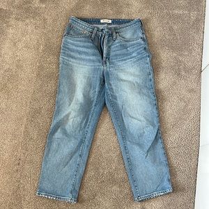 Madewell Curvy Classic Straight Jeans - 27P